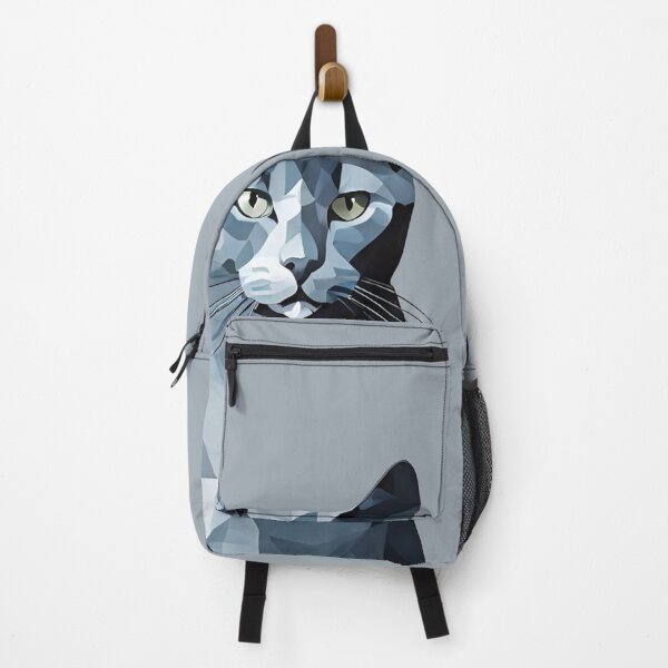 Item preview, Russian Blue Cat Geometric Art designed and sold by livt29.