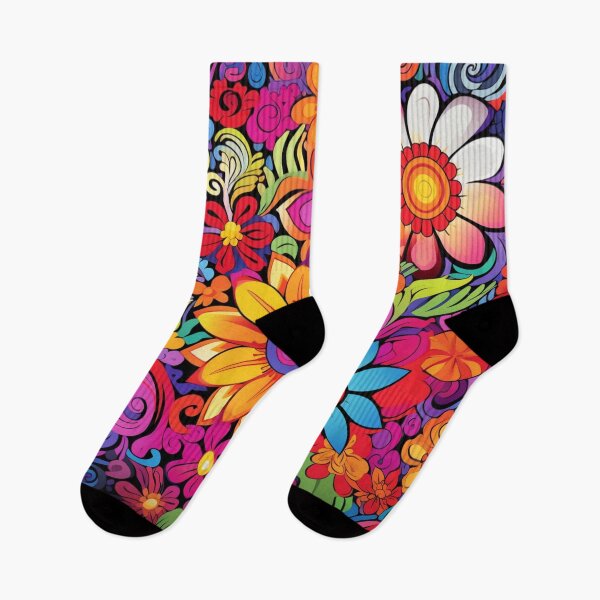 Item preview, Psychedelic Flowers  designed and sold by GrinGalore.