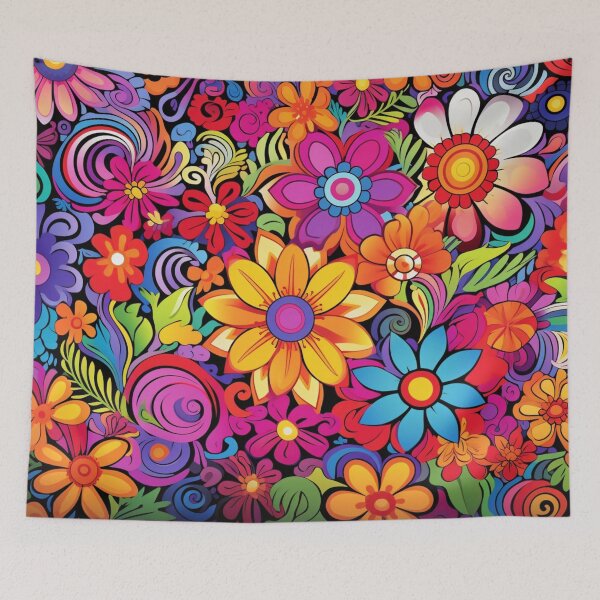 Item preview, Psychedelic Flowers  designed and sold by GrinGalore.
