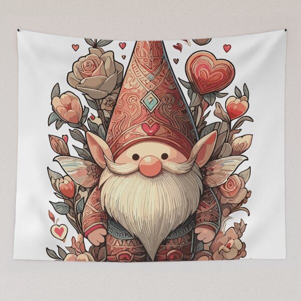 Item preview, Gnomes valentines designed and sold by bihtti.