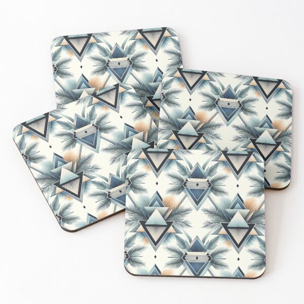 Item preview, Abstract geometric botanical mandala art designed and sold by NaphDesigns.