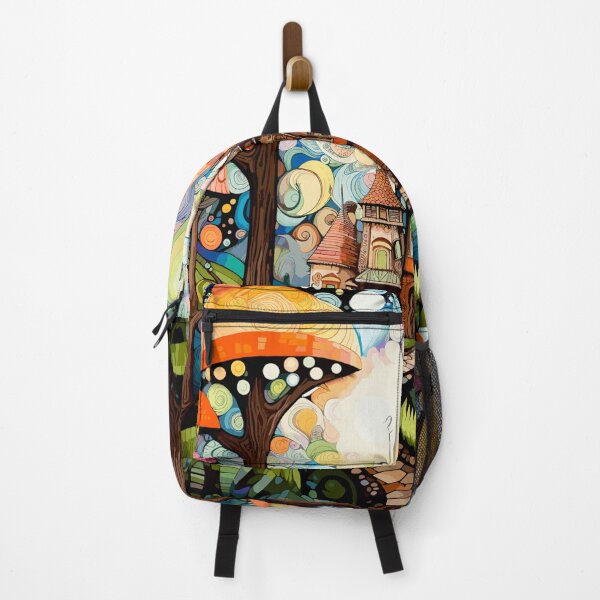 Item preview, Vibrant abstract illustration of a city forest 300dpi designed and sold by SOPIZiLA.