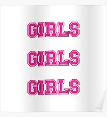 Girls, Girls, Girls Poster