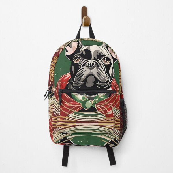 Item preview, Navidad Bulldog Francés estilo Art Deco designed and sold by ArDecoS.
