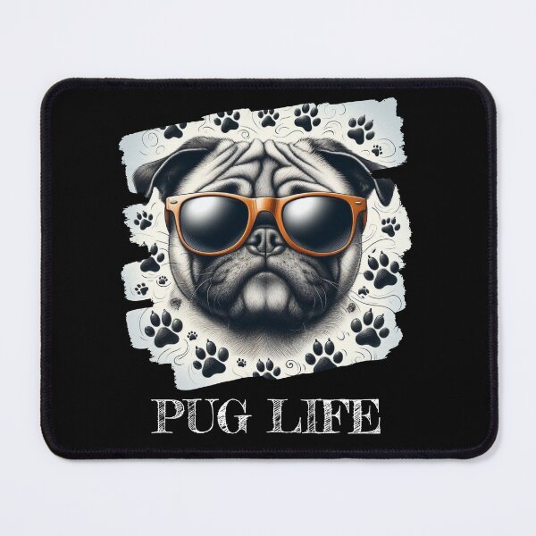Item preview, Cool Pug designed and sold by HeadTurningArt.