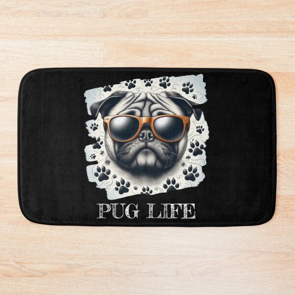 Item preview, Cool Pug designed and sold by HeadTurningArt.