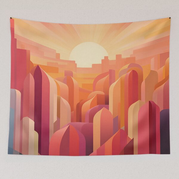 Item preview, Metropolitan Mirage: Abstract Impressions of Urbanity designed and sold by X4eArtist.