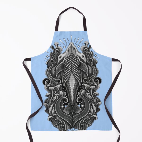 Item preview, Monochrome Fashion Art: Endangered Aquatic Animals for Marine Conservation. designed and sold by COPYCRAVE.