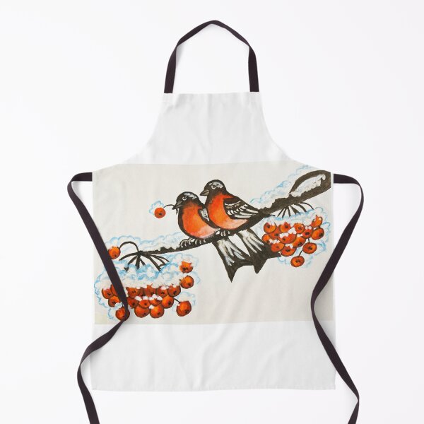 Item preview, Two bullfinches with ashberries designed and sold by Irina Afonskaya.