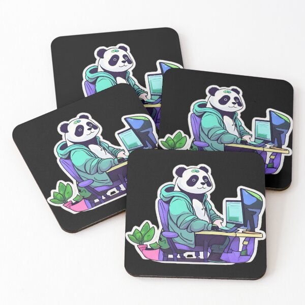 Item preview, Developer Panda | Panda As Developer | Panda Coding designed and sold by tshirtsandme.