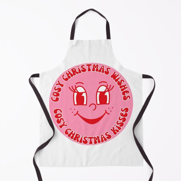 Item preview, Cosy christmas wishes cosy christmas kisses with cute retro face designed and sold by BritishDelights.