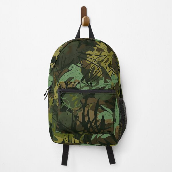 Item preview, Green Ferns and Leaf Forest Camo seamless pattern designed and sold by Reichcorp.