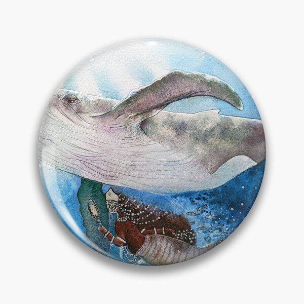 Item preview, Yemaya and the Whale designed and sold by kyprisaquarelas.