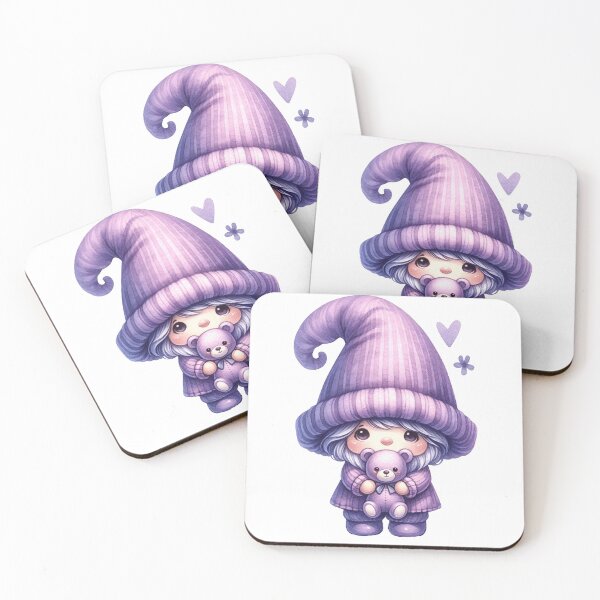 Item preview, Purple Valentine Gnome designed and sold by morirein.