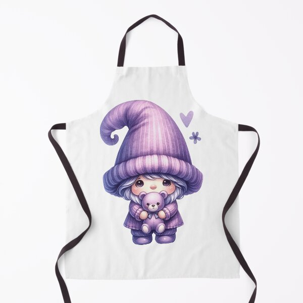 Item preview, Purple Valentine Gnome designed and sold by morirein.