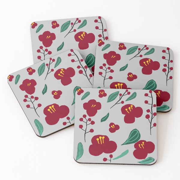 Item preview, camellia pattern designed and sold by zzzozzo.
