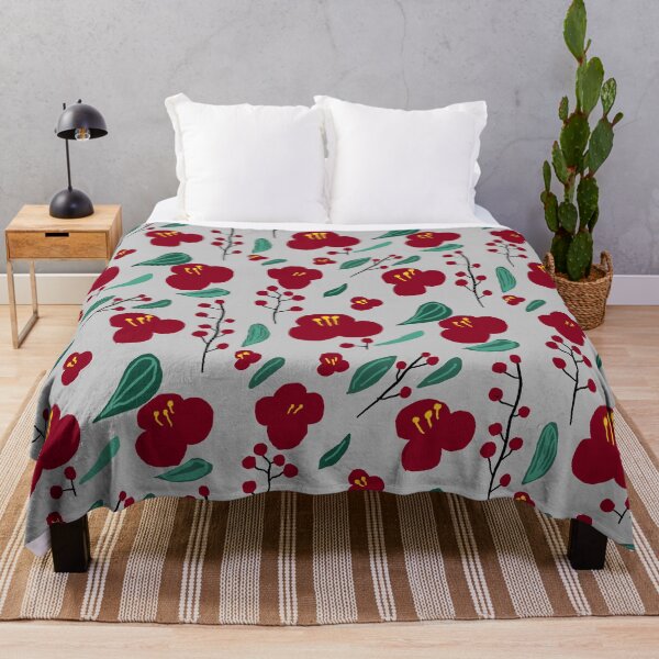 Item preview, camellia pattern designed and sold by zzzozzo.