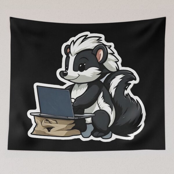 Item preview, Developer Skunk | Skunk As Developer | Skunk Coding designed and sold by tshirtsandme.