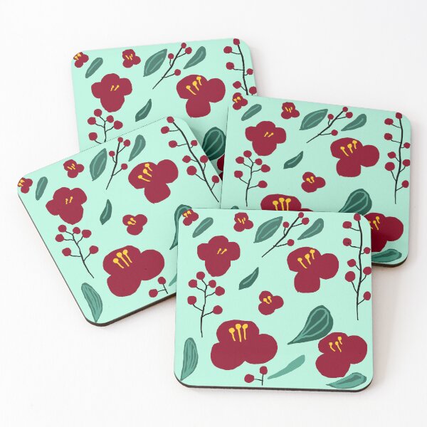 Item preview, camellia pattern designed and sold by zzzozzo.