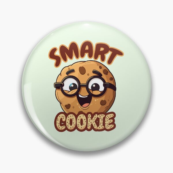 Item preview, Cute One Smart Cookie - Funny Christmas Cartoon designed and sold by Daqomm.