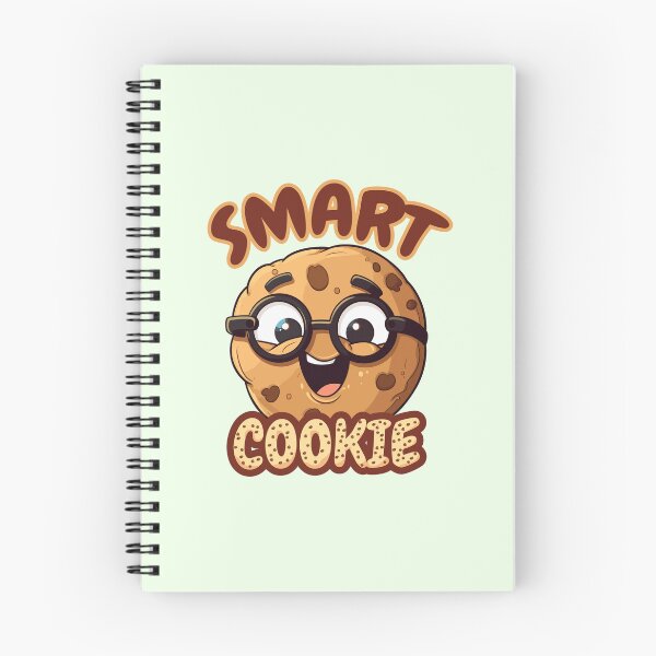 Item preview, Cute One Smart Cookie - Funny Christmas Cartoon designed and sold by Daqomm.