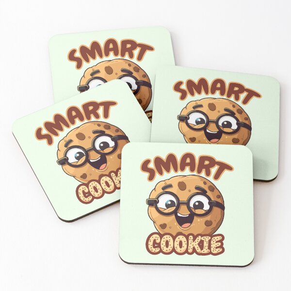 Item preview, Cute One Smart Cookie - Funny Christmas Cartoon designed and sold by Daqomm.