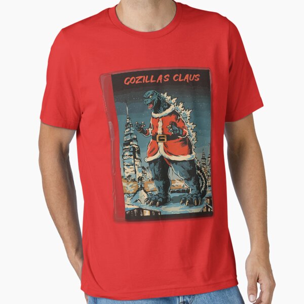 Aperçu de l'œuvre godzilla noël créée et vendue par AmericaShop.