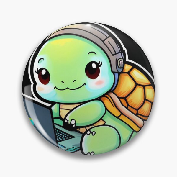 Item preview, Developer Turtle | Turtle As Developer | Turtle Coding designed and sold by tshirtsandme.