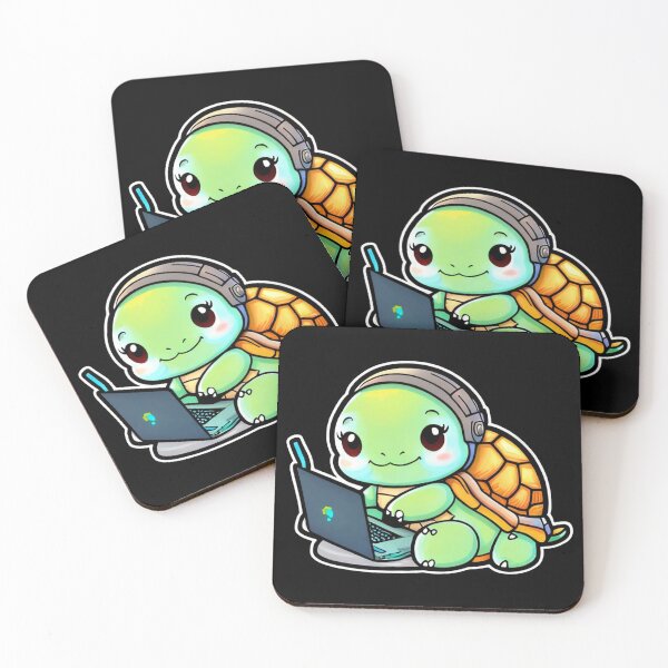 Item preview, Developer Turtle | Turtle As Developer | Turtle Coding designed and sold by tshirtsandme.