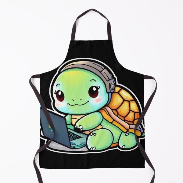 Item preview, Developer Turtle | Turtle As Developer | Turtle Coding designed and sold by tshirtsandme.
