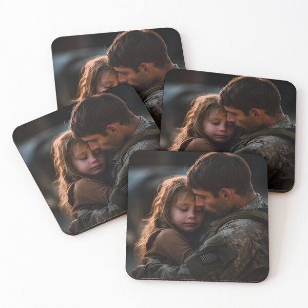 Item preview, Heartwarming Soldier Reunion, Love Over Distance designed and sold by ChamounVisual.