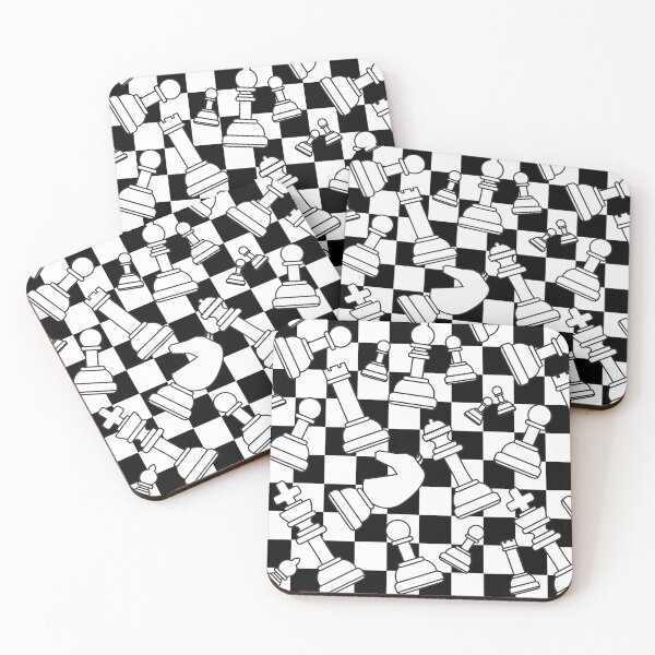 Artikelvorschau, Abstrakte Kunst der Schachfiguren: Monochrome abstrakte Schachkunst für Schachspieler und Schachliebhaber entworfen und verkauft von haRexia.