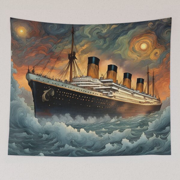 Item preview, Titanic - Between Sunset and Moonrise designed and sold by Bright-Moonrise.