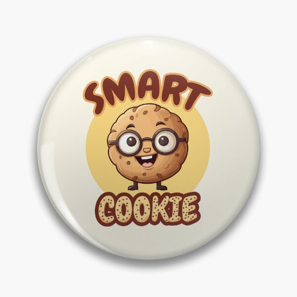 Item preview, Cute One Smart Cookie - Nerdy Funny Cartoon designed and sold by Daqomm.