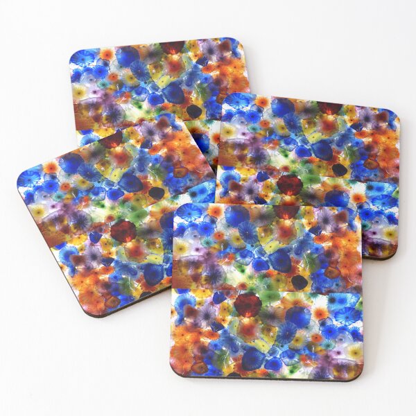 Item preview, Las Vegas Ballagio Casino Colourful Flowers Glass Art  designed and sold by Michael Voyler.