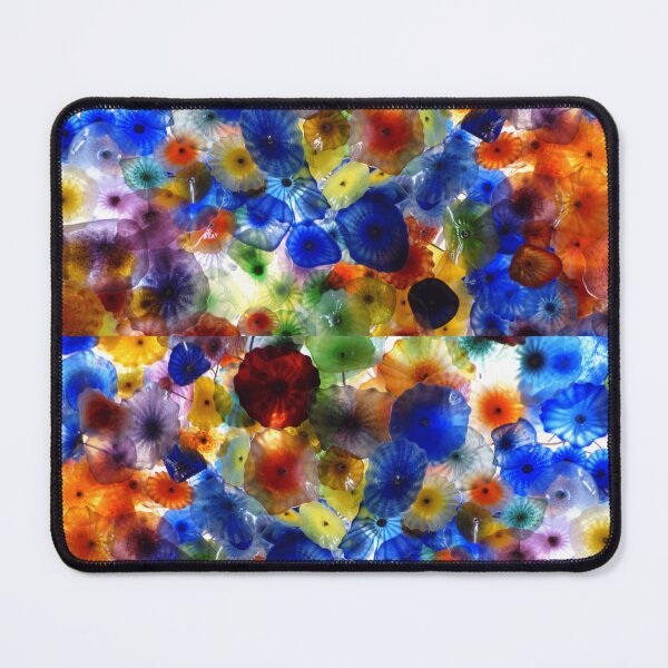 Item preview, Las Vegas Ballagio Casino Colourful Flowers Glass Art designed and sold by Michael Voyler.