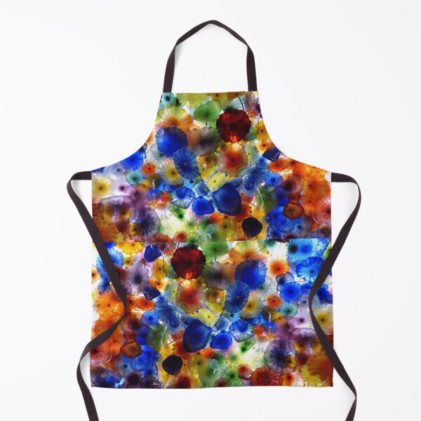 Item preview, Las Vegas Ballagio Casino Colourful Flowers Glass Art designed and sold by Michael Voyler.