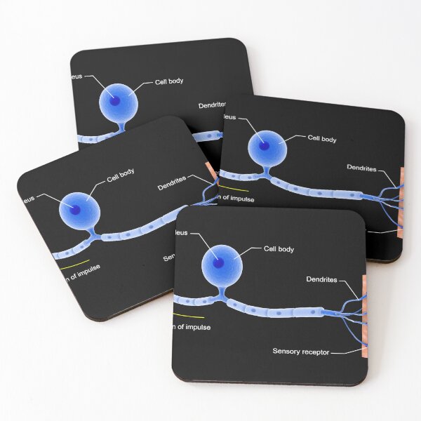 Item preview, STK701444H-Abstract image of a sensory neuron. designed and sold by StocktrekImages.