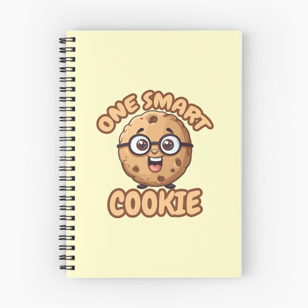 Item preview, Cute One Smart Cookie - Funny Nerdy Cartoon designed and sold by Daqomm.