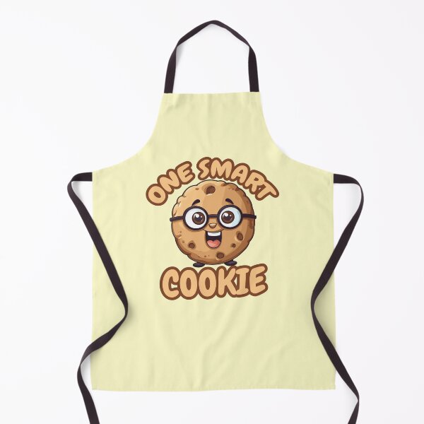 Item preview, Cute One Smart Cookie - Funny Nerdy Cartoon designed and sold by Daqomm.
