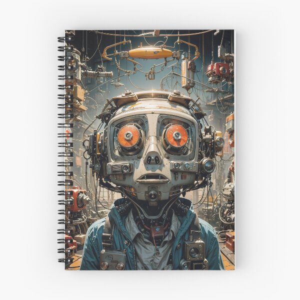 Item preview,  Robots' Dreamworld Jigsaw Puzzles - Mechanical Fantasia on Redbubble designed and sold by PuzzleBoxDesign.