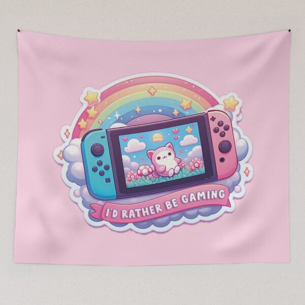 Item preview, I'd Rather be Gaming designed and sold by liminalcandy.