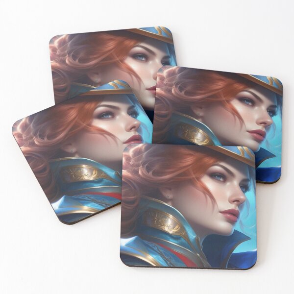 Item preview, Portrait in blue designed and sold by KilianSzmid.