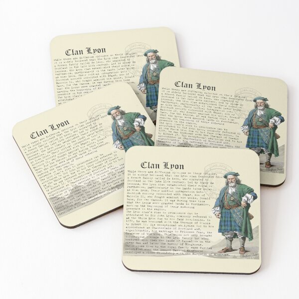 Item preview, Clan Lyon Scottish History  designed and sold by BagTown Clans.