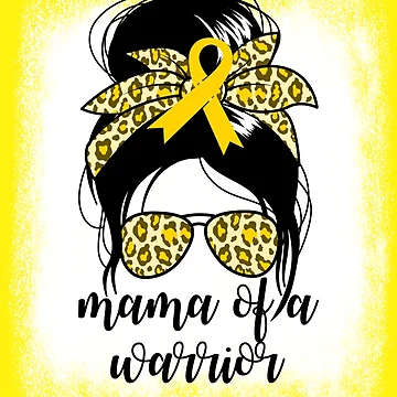 Vorschaubild zum Design Mama Of A Warrior Childhood Cancer Awareness Gear von DynamicDesign