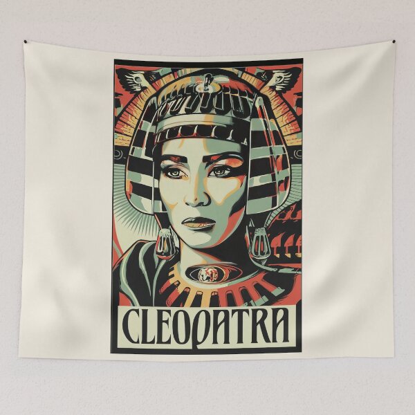 Item preview, Cleopatra, Egypt's last pharaoh, Famous historical figures, High-quality poster designed and sold by Emaga Digital Studio.