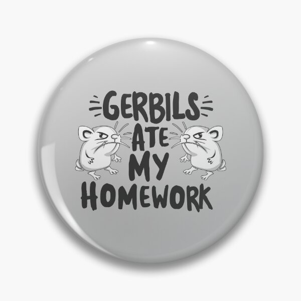 Item preview, Rodent Rebellion: Gerbils Ate My Homework Again! designed and sold by EmeraldeaArt.