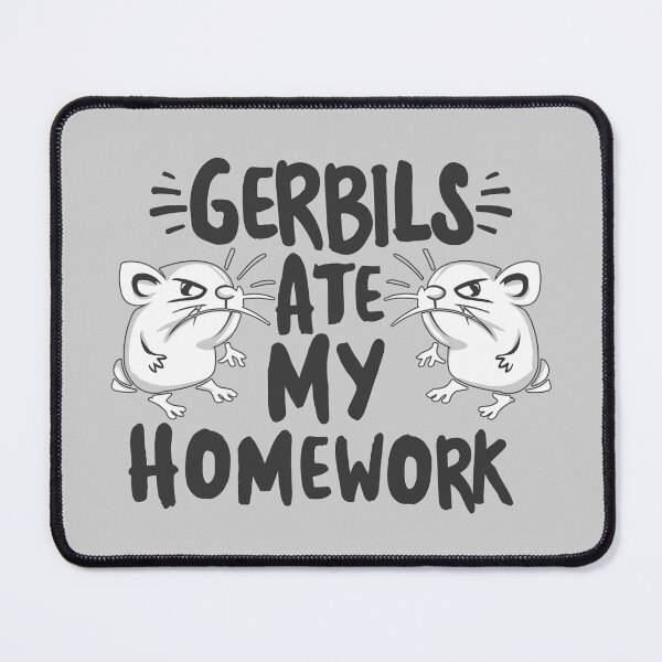 Item preview, Rodent Rebellion: Gerbils Ate My Homework Again! designed and sold by EmeraldeaArt.