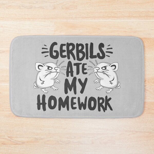 Item preview, Rodent Rebellion: Gerbils Ate My Homework Again! designed and sold by EmeraldeaArt.