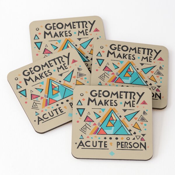 Item preview, Geometry makes me acute person designed and sold by @ndrys.